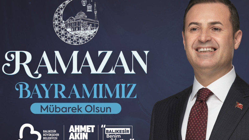 Başkan Akın'dan Bayram Kutlaması